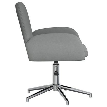 Sedie da scrivania girevoli 2 pz 54 x 58 x 90 cm Grigio Scuro | homemem39