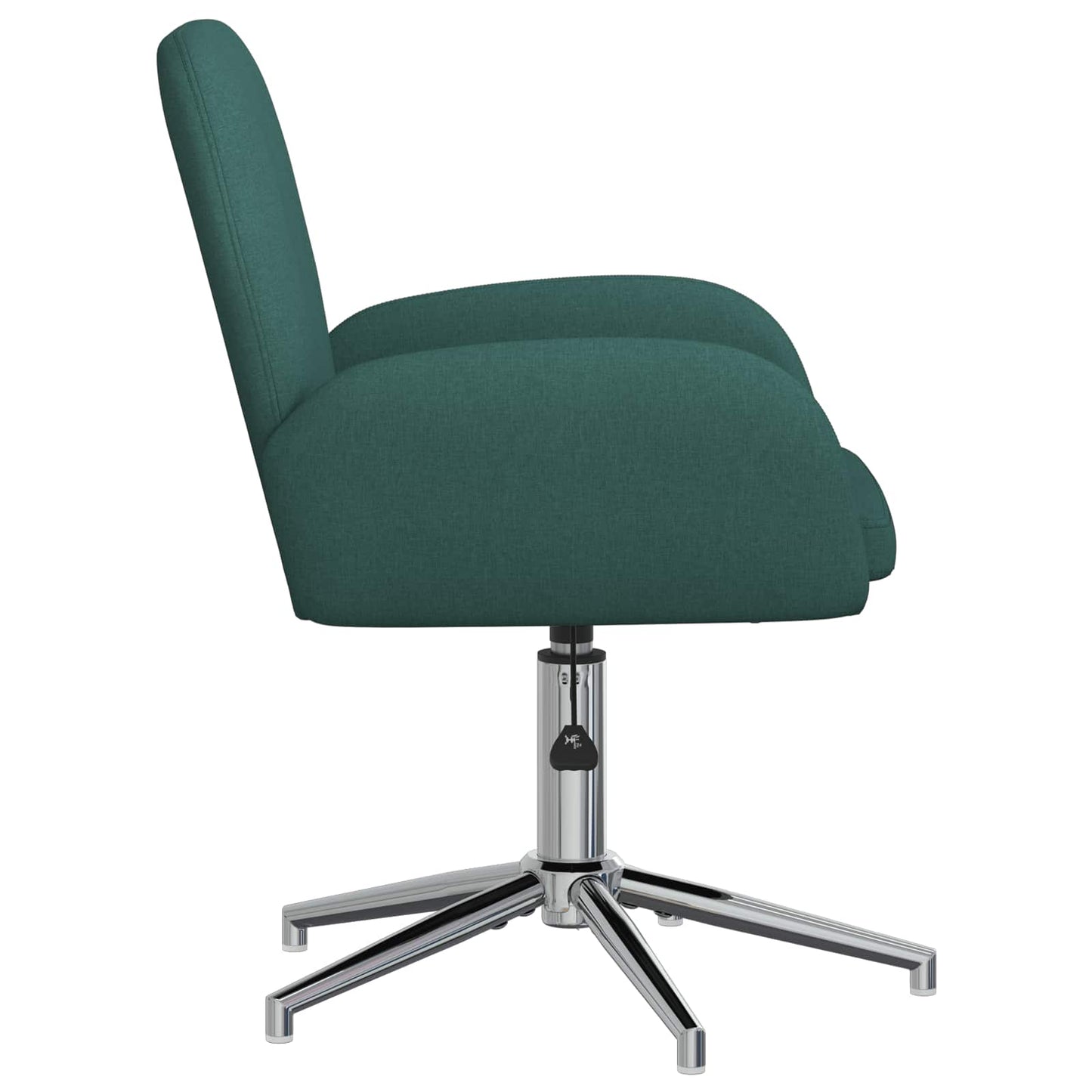 Sedie da scrivania girevoli 2 pz 54 x 58 x 90 cm Verde Scuro | homemem39