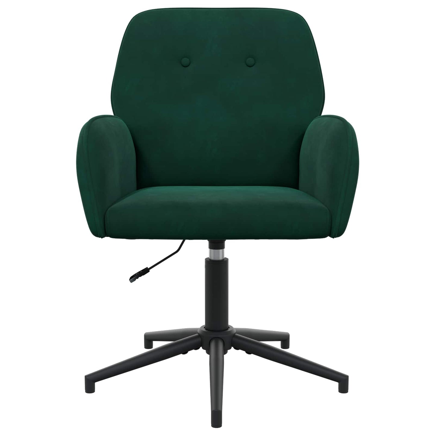 Sedie da scrivania girevoli 6 pz 54 x 55 x 90 cm Verde Scuro | homemem39