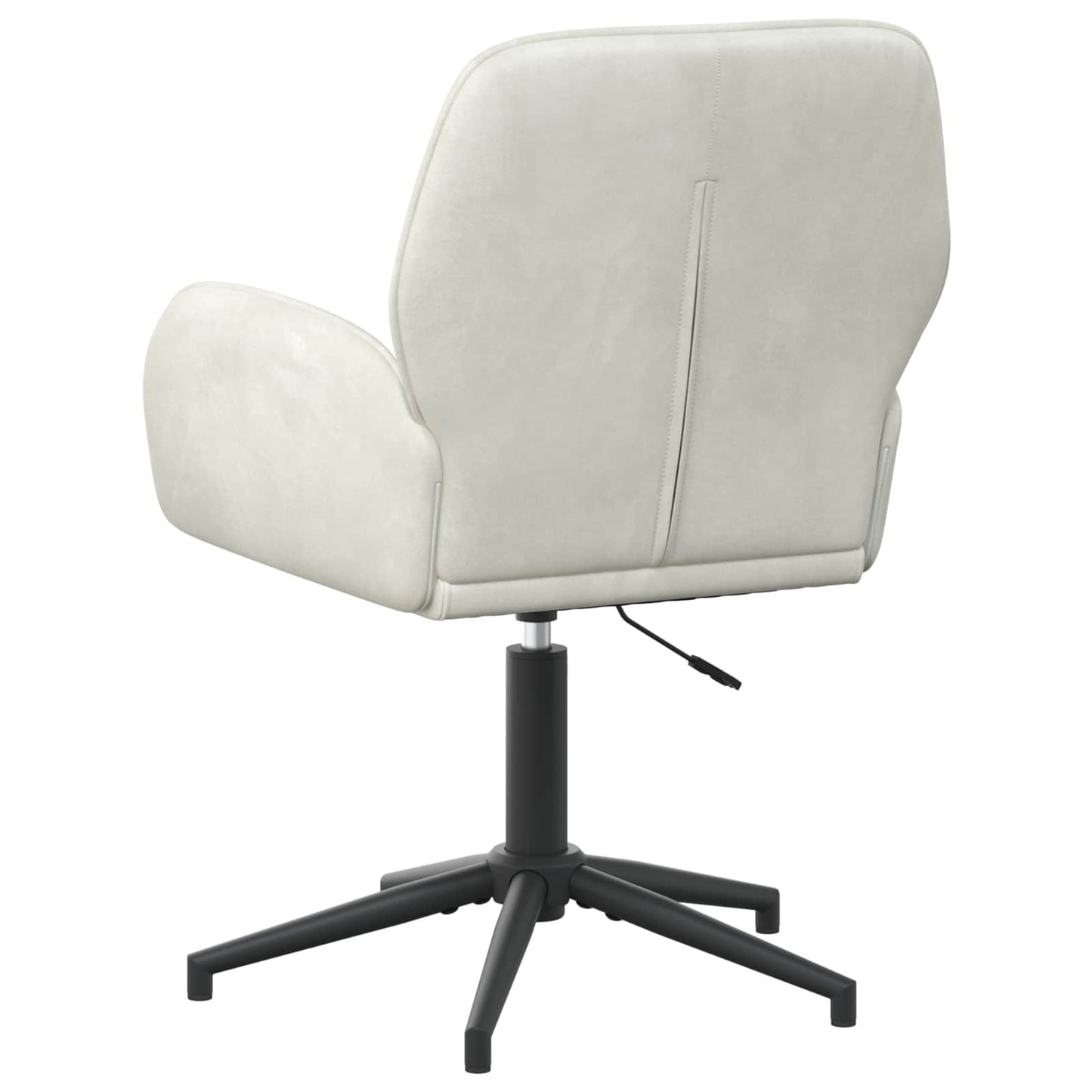 Sedie da scrivania girevoli 6 pz 54 x 55 x 90 cm Crema Velluto | homemem39