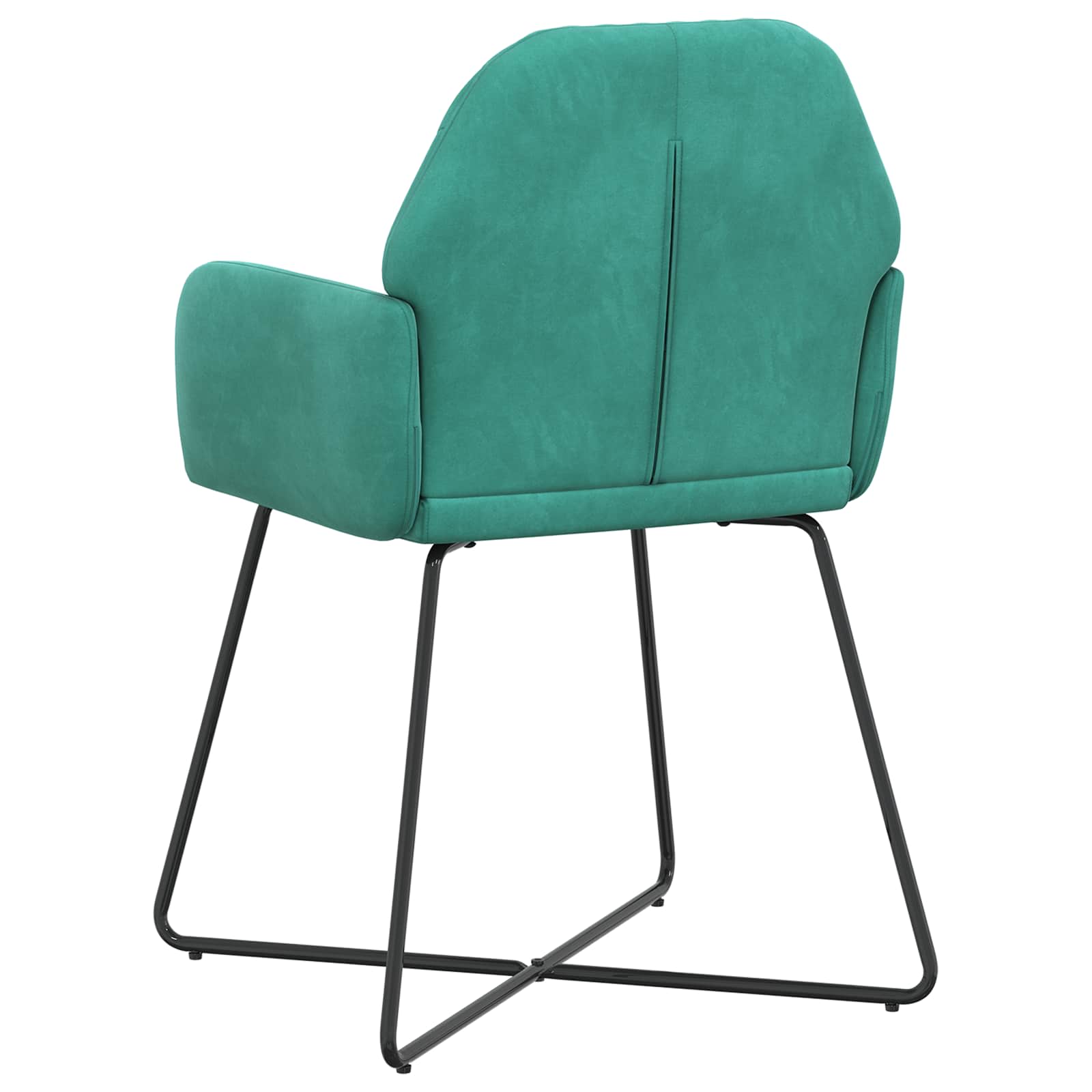 Sedie da pranzo 4 pcs Velluto Turchese 55 x 50 x 84 cm | homemem39