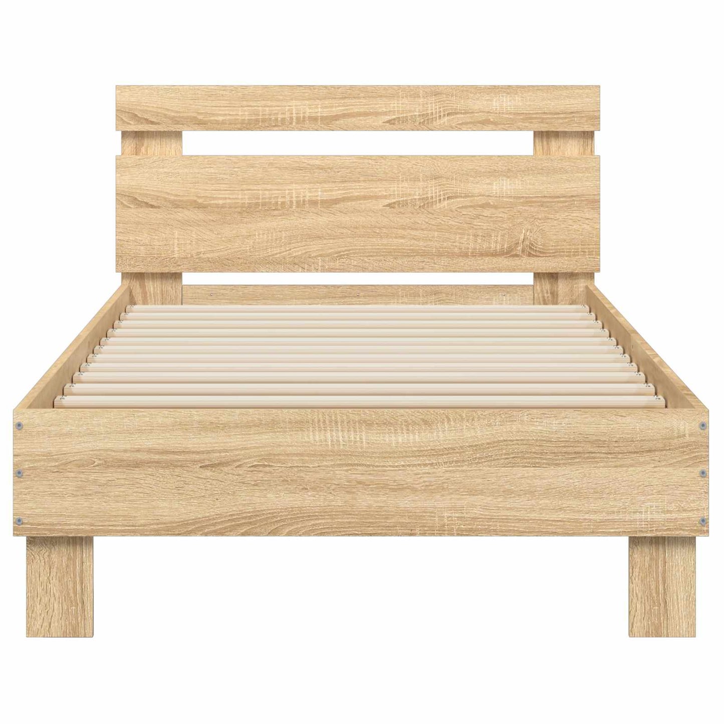 Letto con LED Rovere Sonoma 80 x 200 cm Legno ingegnerizzato | homemem39