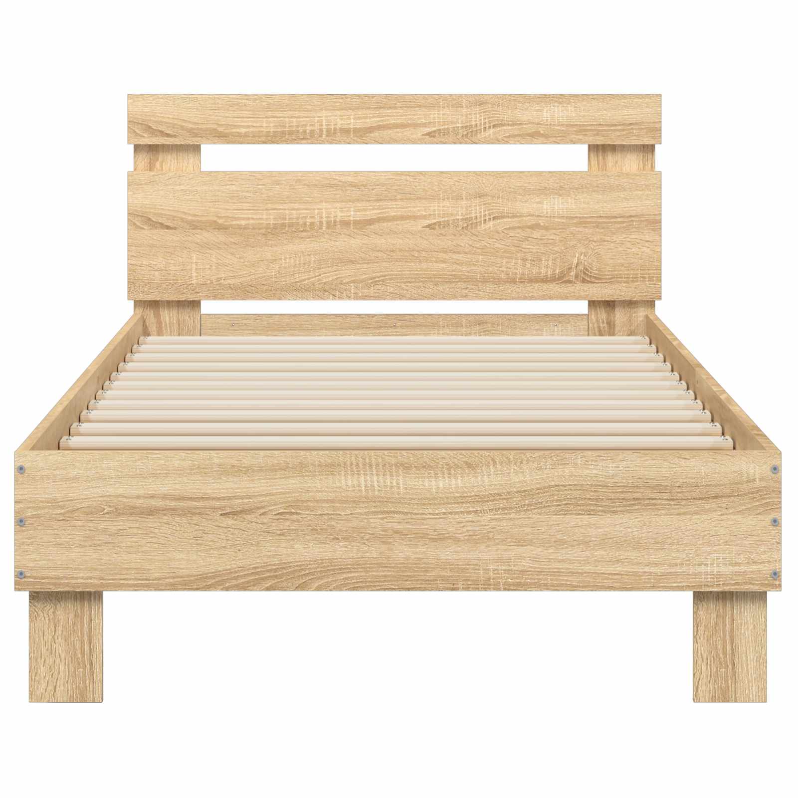 Letto con LED Rovere Sonoma 80 x 200 cm Legno ingegnerizzato | homemem39