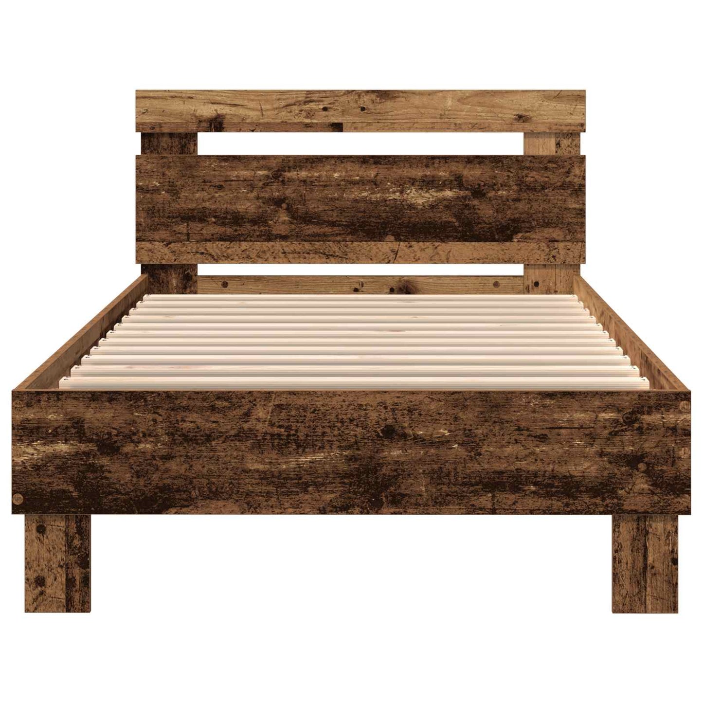 Letto con LED Legno antico 80 x 200 cm Legno ingegnerizzato | homemem39