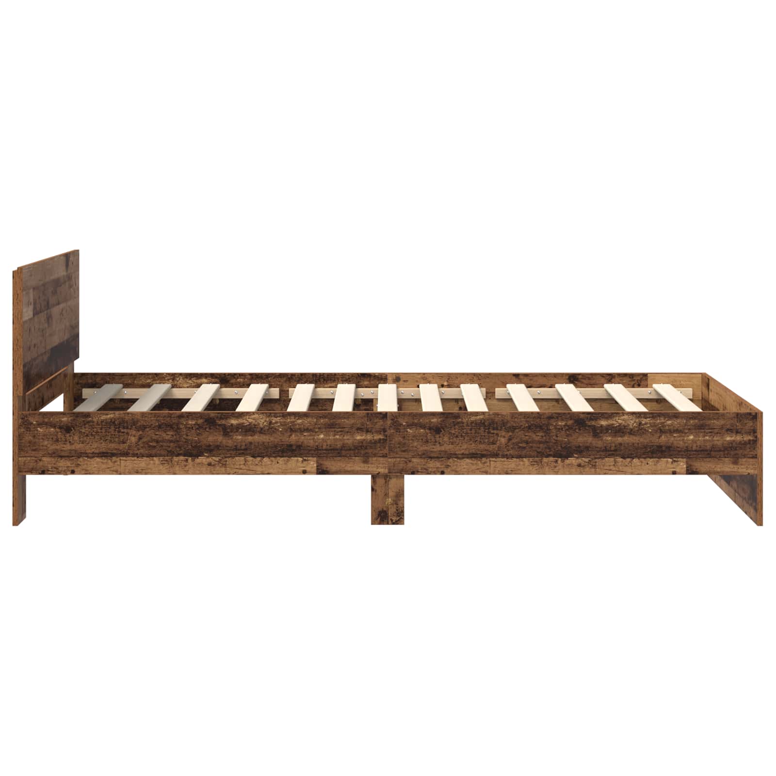 Letto con LED Legno antico 80 x 200 cm Legno ingegnerizzato | homemem39