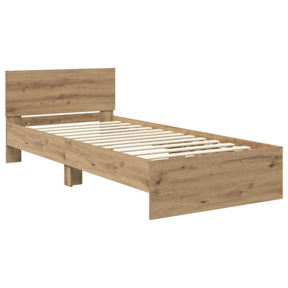 Struttura del letto Rovere Artigianale 80 x 200 cm