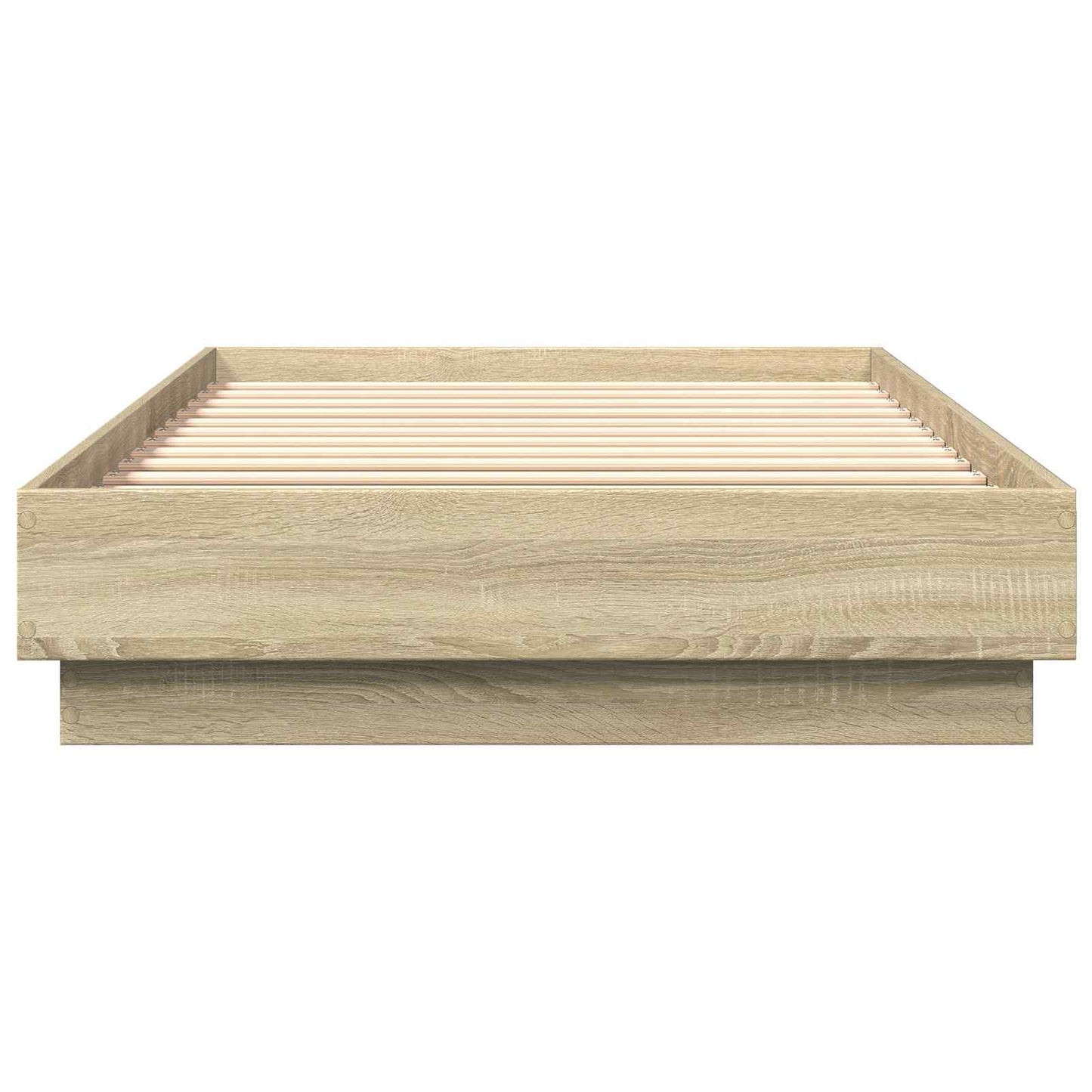 Letto con LED Rovere Sonoma 80 x 200 cm Legno ingegnerizzato | homemem39
