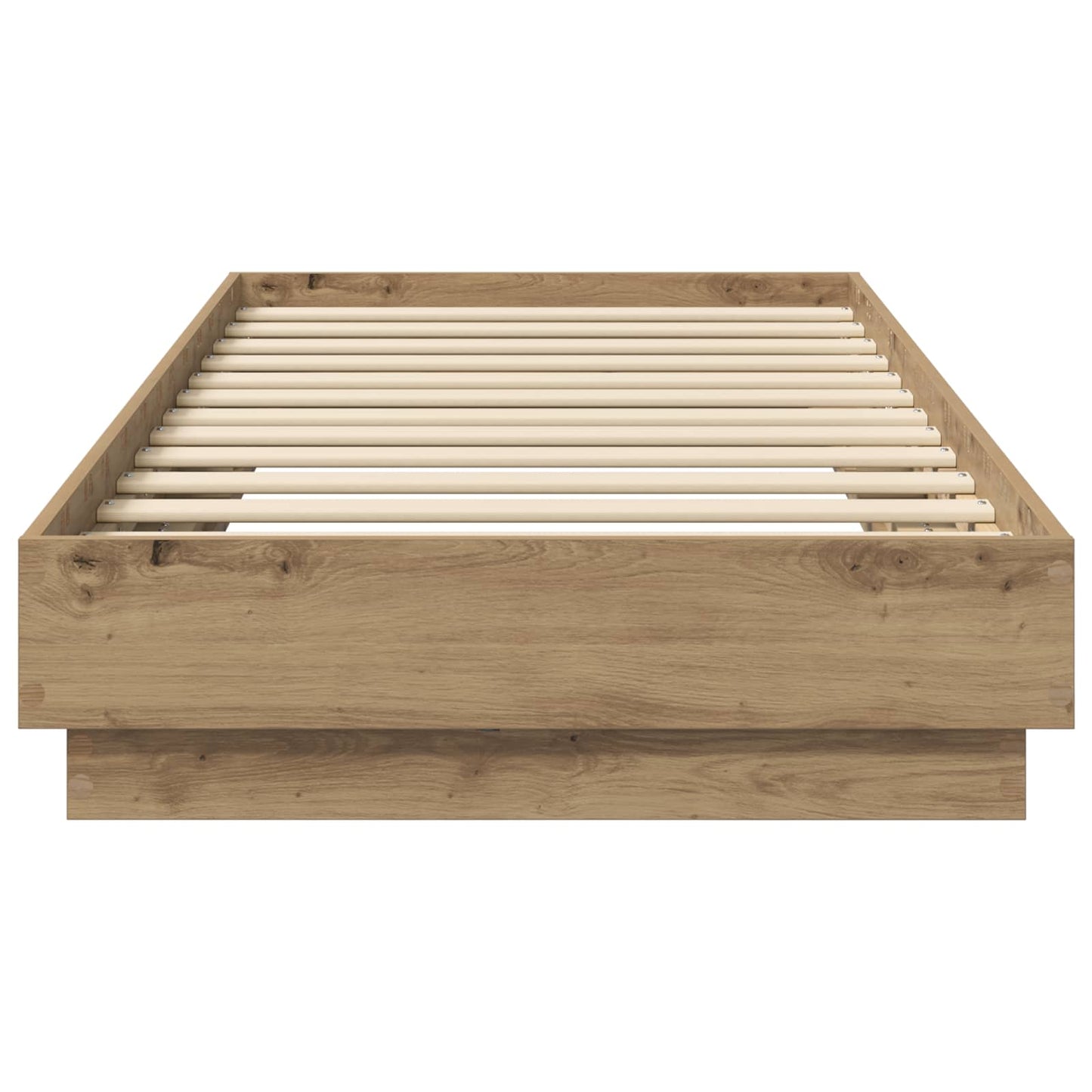 Letto con LED Rovere Artigianale 80 x 200 cm | homemem39