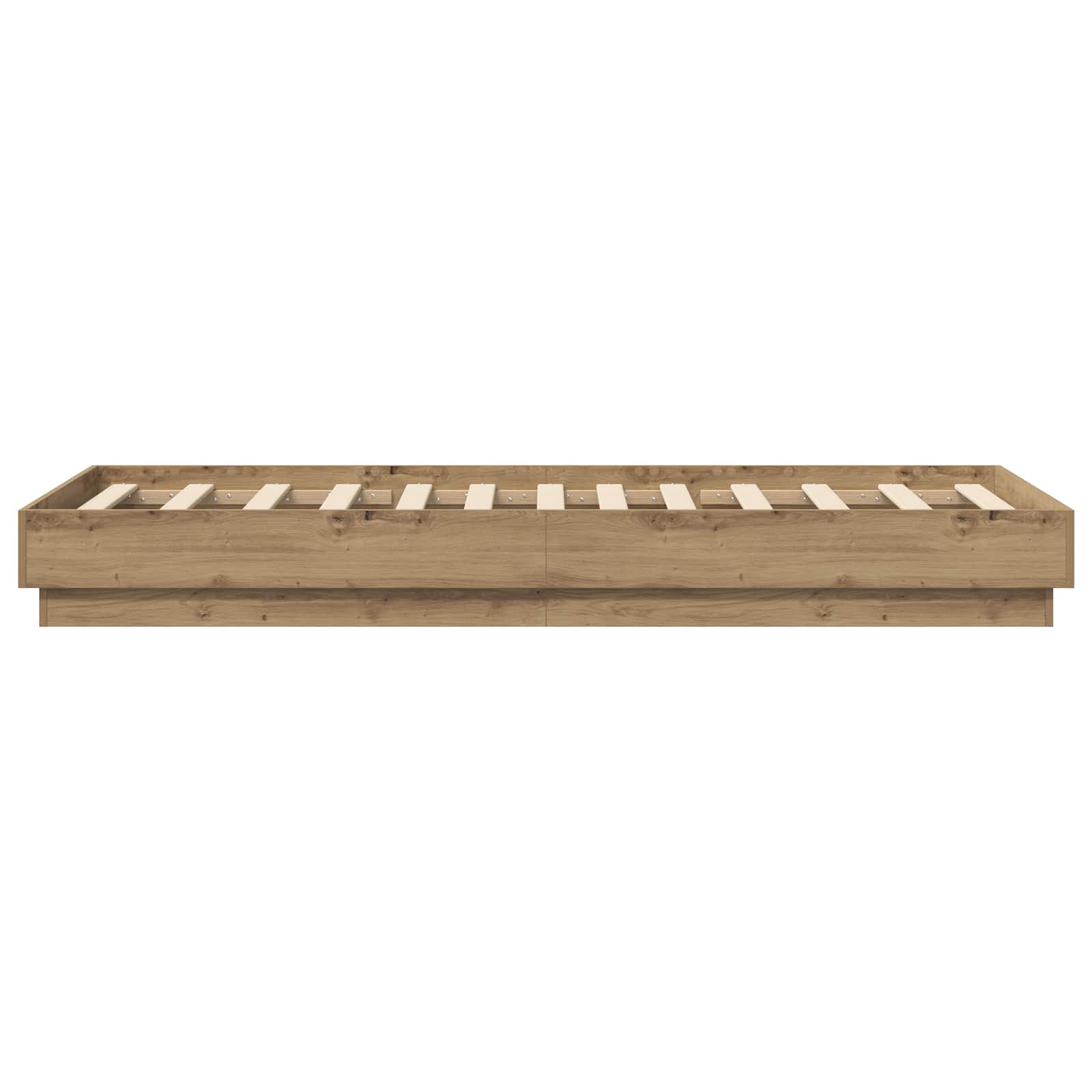 Letto con LED Rovere Artigianale 80 x 200 cm | homemem39
