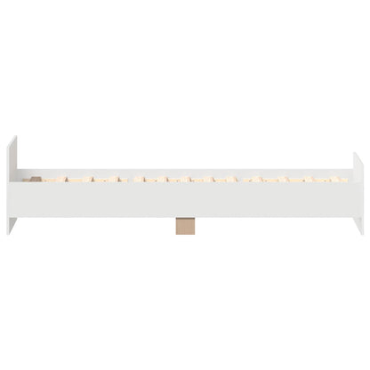 Struttura letto con testata Bianco 80 x 200 cm | homemem39