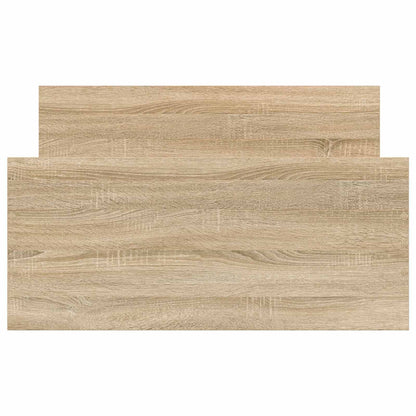 Struttura letto con testata Rovere Sonoma 80 x 200 cm | homemem39