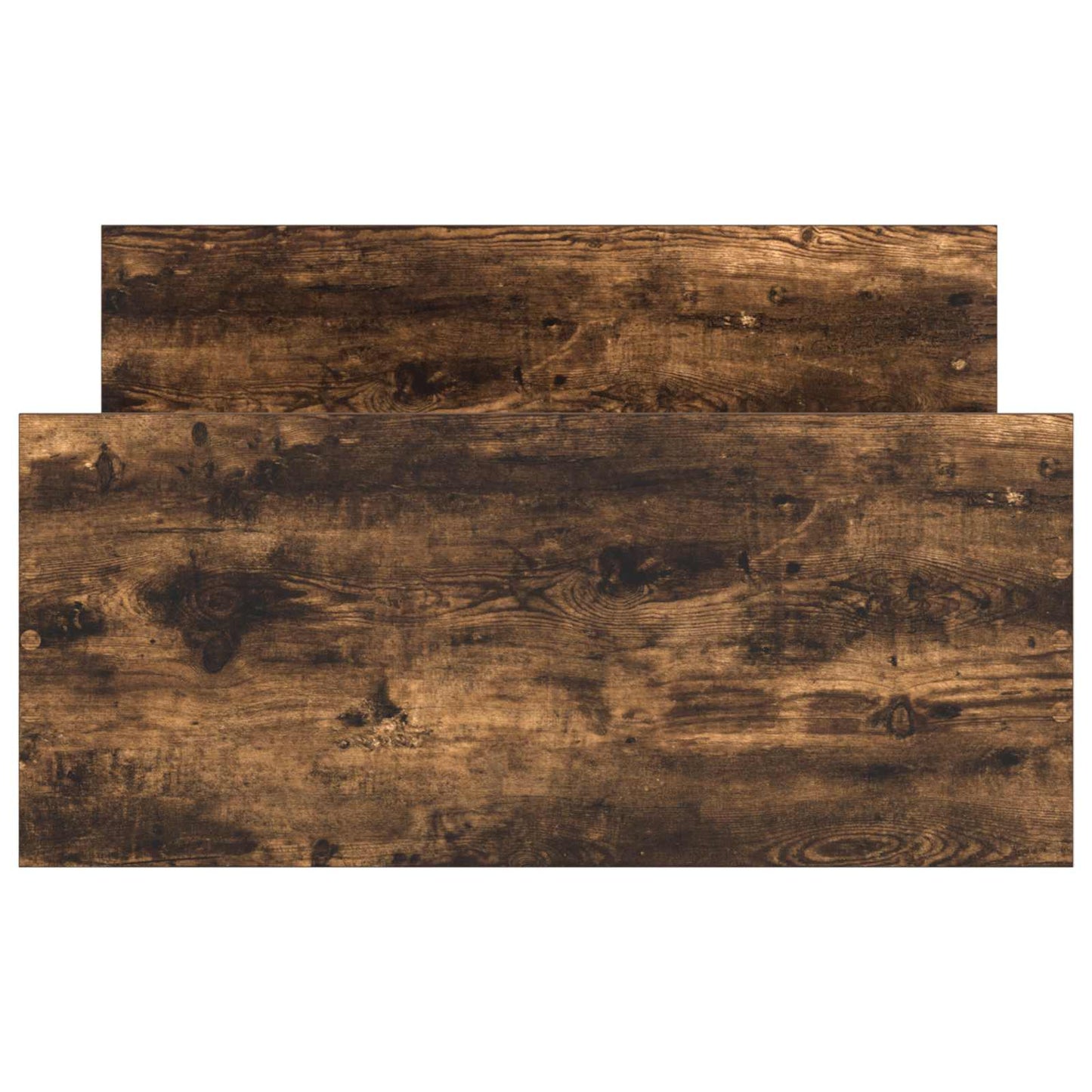Struttura letto con testata Rovere Fumo 80 x 200 cm | homemem39