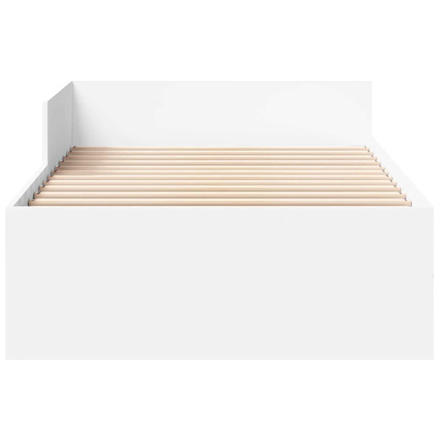 Struttura letto con testata Bianco 80 x 200 cm | homemem39