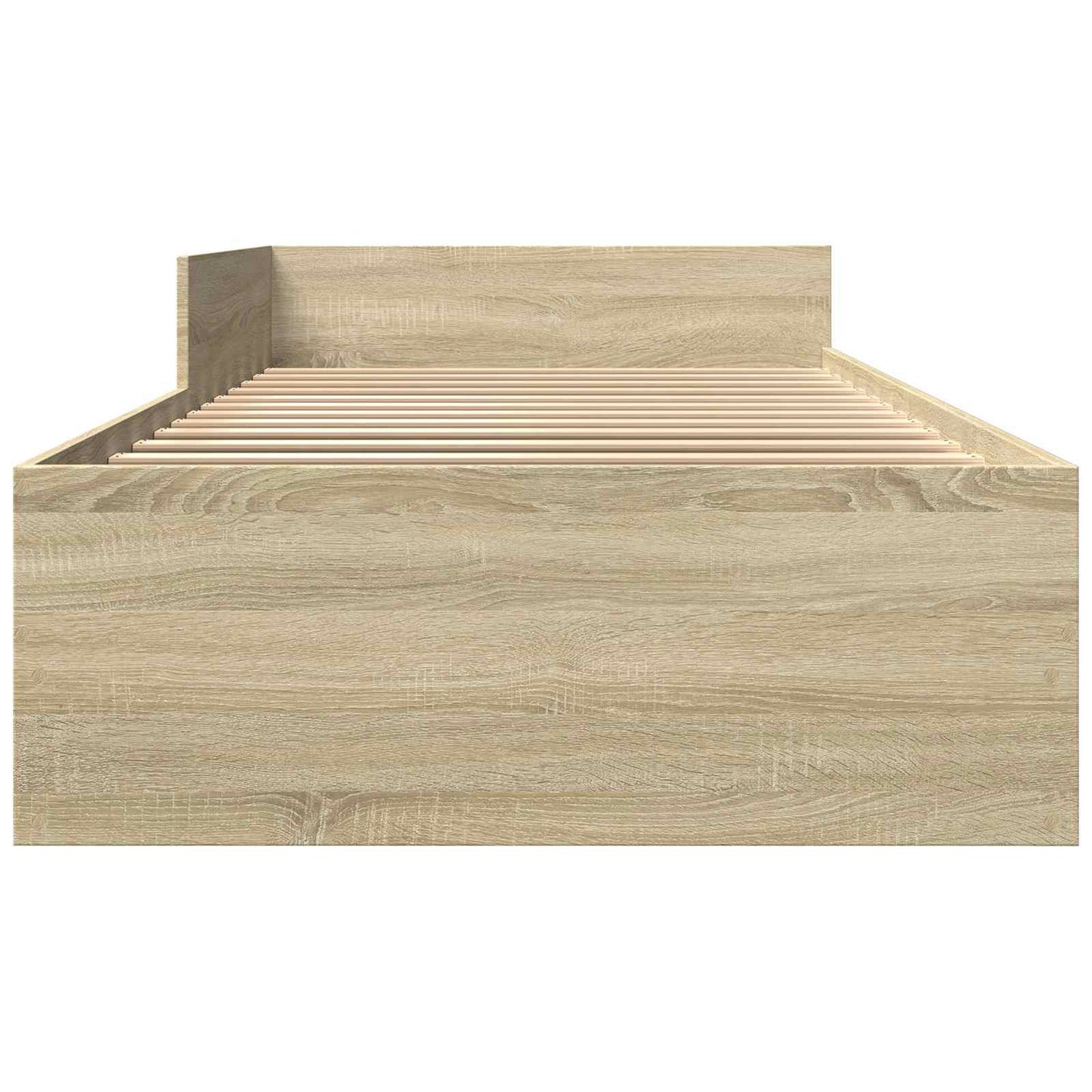 Struttura letto con testata Rovere Sonoma 80 x 200 cm | homemem39