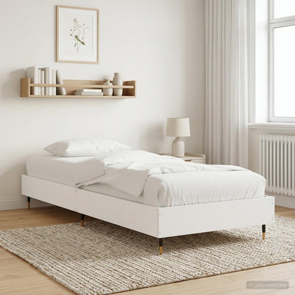 Struttura del letto Bianco 80 x 200 cm Legno ingegnerizzato | homemem39