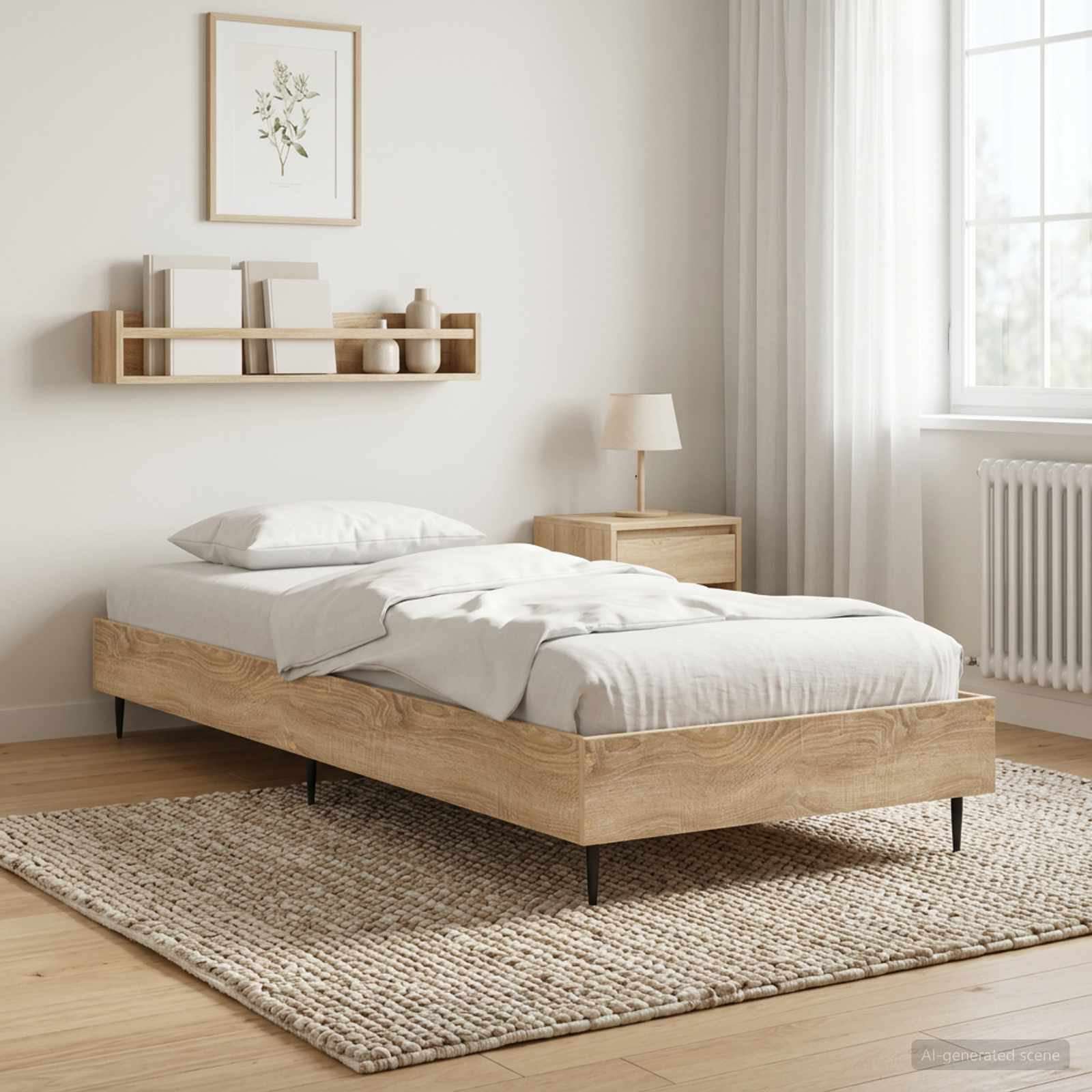 Struttura del letto Rovere Sonoma 80 x 200 cm | homemem39
