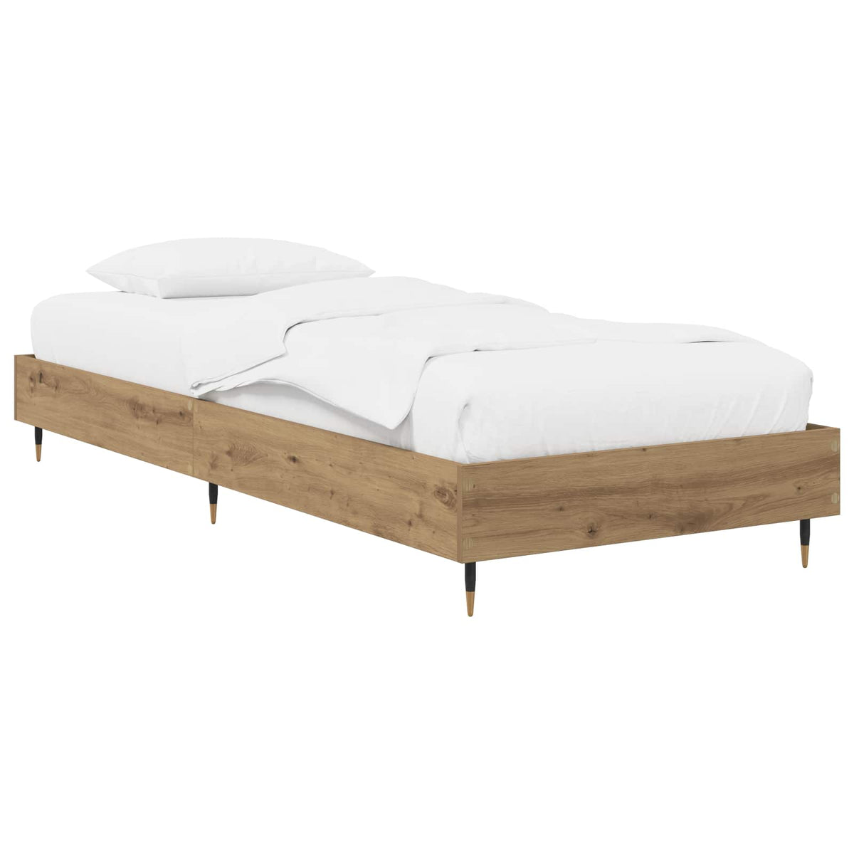 Struttura del letto Rovere Artigianale 80 x 200 cm