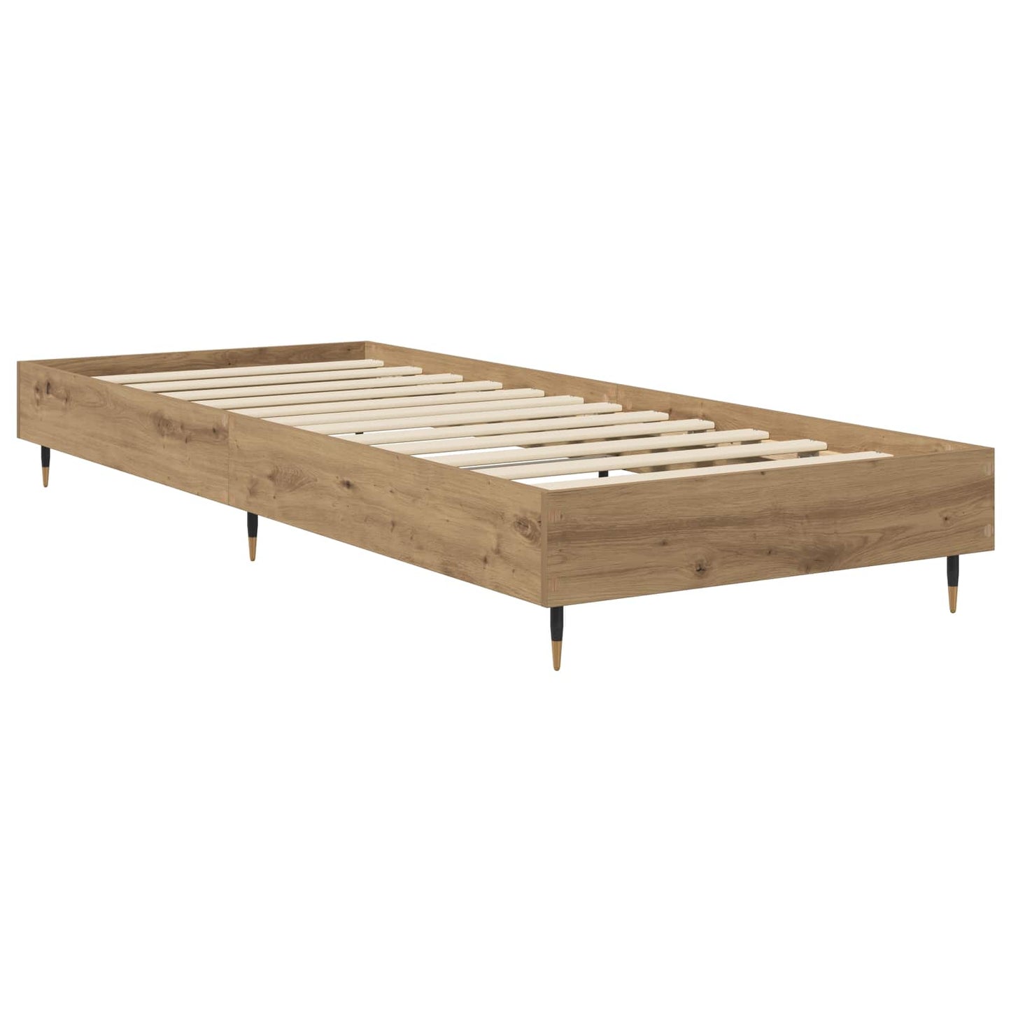 Struttura del letto Rovere Artigianale 80 x 200 cm | homemem39