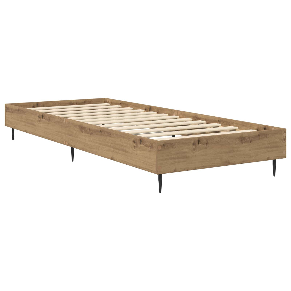 Struttura del letto Rovere Artigianale 80 x 200 cm