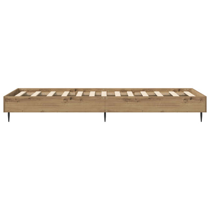Struttura del letto Rovere Artigianale 80 x 200 cm | homemem39