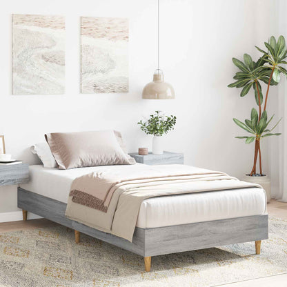 Struttura del letto Sonoma grigio 80 x 200 cm | homemem39