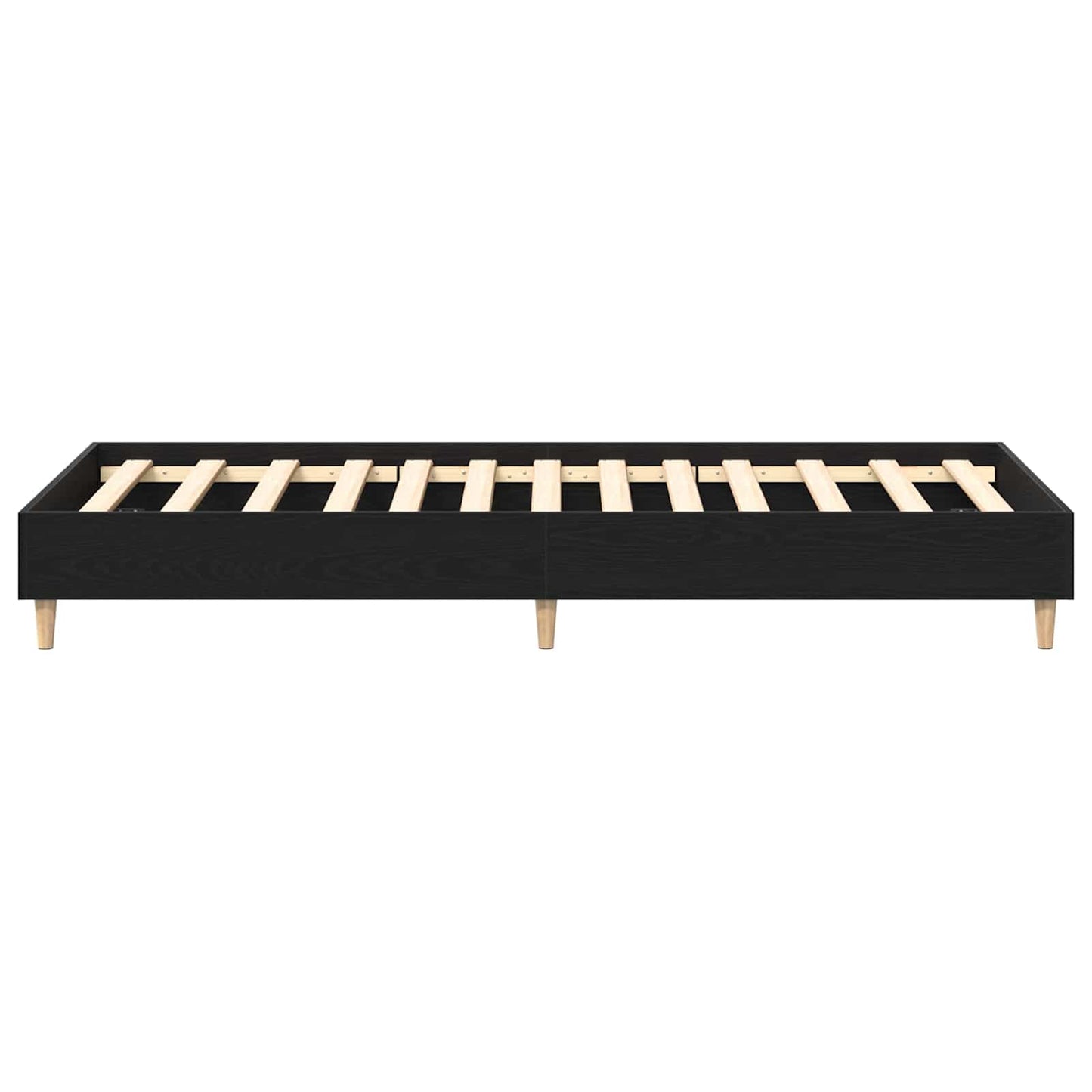 Struttura del letto Rovere Nero 80 x 200 cm | homemem39
