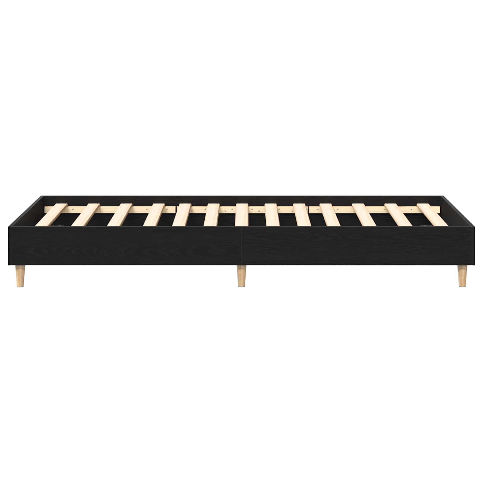 Struttura del letto Rovere Nero 80 x 200 cm | homemem39