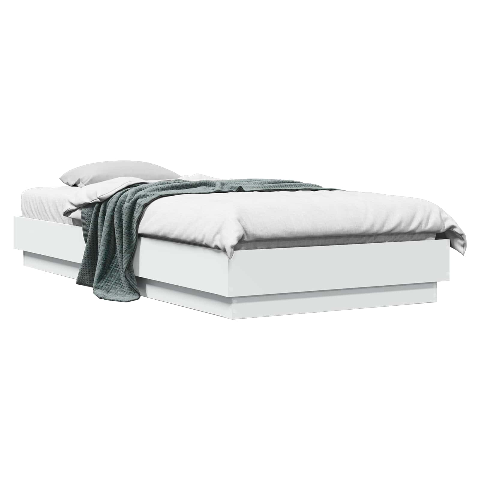 Struttura letto a pavimento Bianco 80 x 200 cm | homemem39