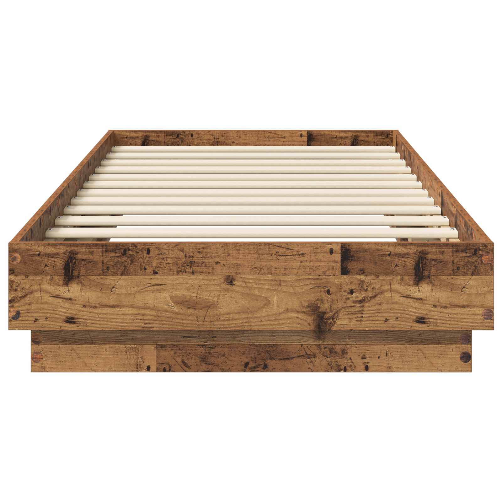 Struttura letto a pavimento Legno antico 80 x 200 cm | homemem39