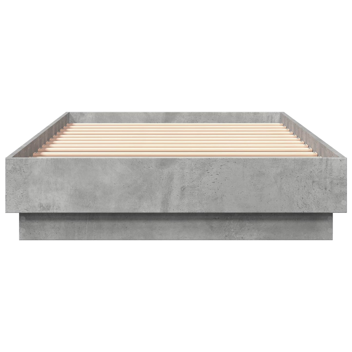 Struttura letto a pavimento Grigio Cemento 80 x 200 cm | homemem39