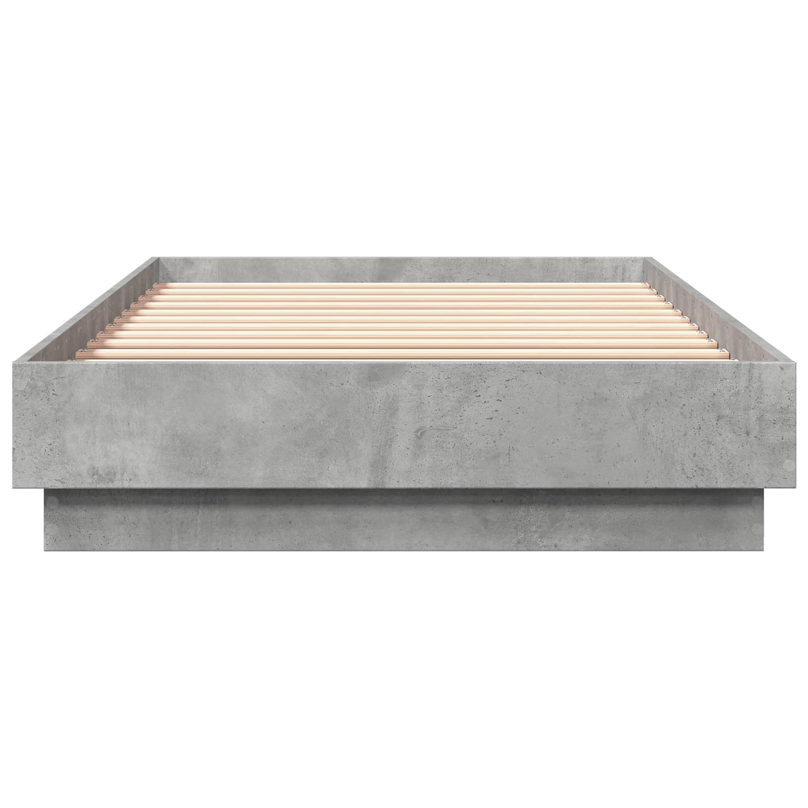 Struttura letto a pavimento Grigio Cemento 80 x 200 cm | homemem39