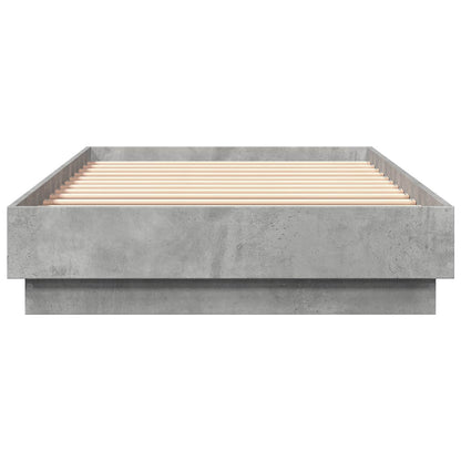 Struttura letto a pavimento Grigio Cemento 80 x 200 cm | homemem39