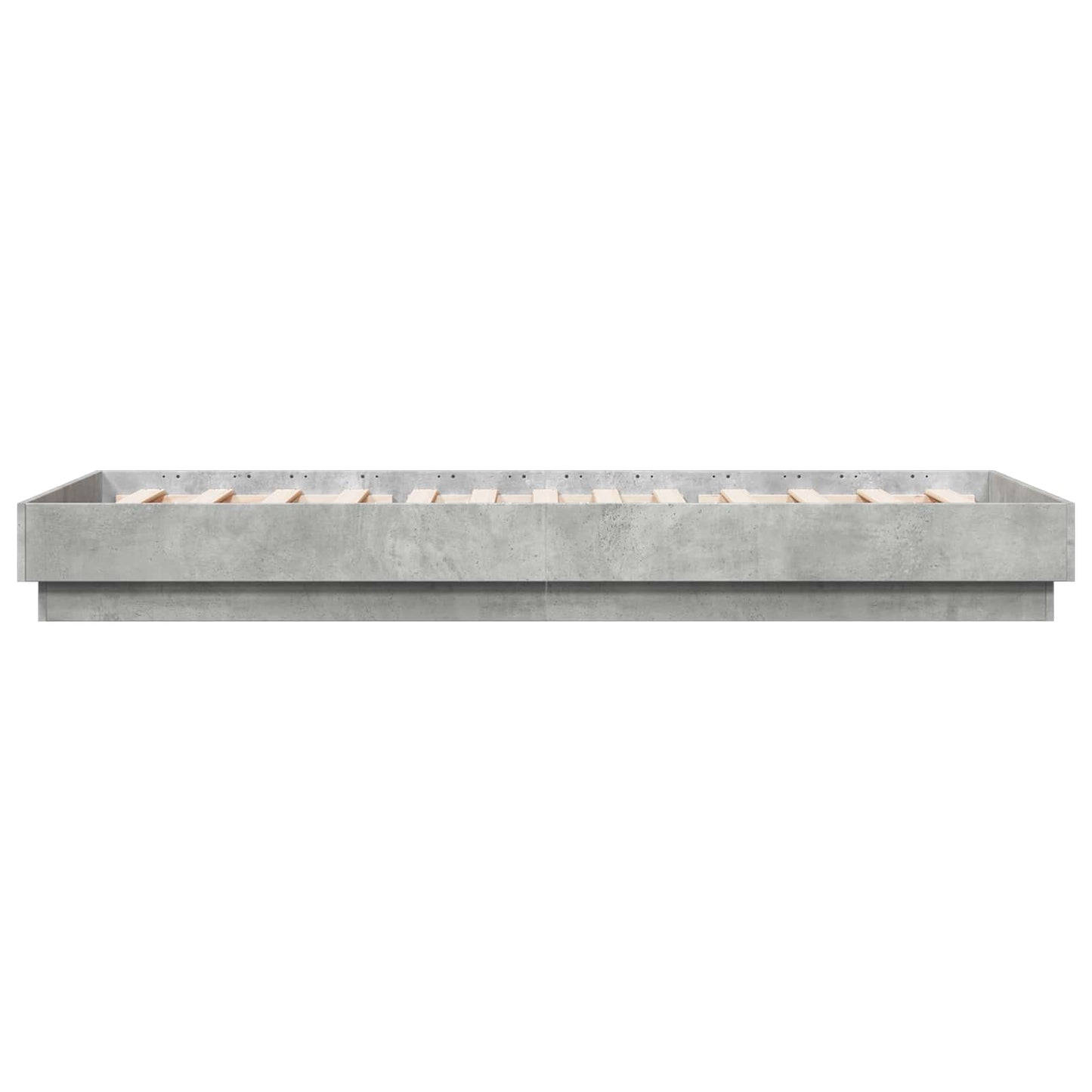 Struttura letto a pavimento Grigio Cemento 80 x 200 cm | homemem39