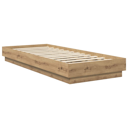 Struttura letto a pavimento Rovere Artigianale 80 x 200 cm | homemem39
