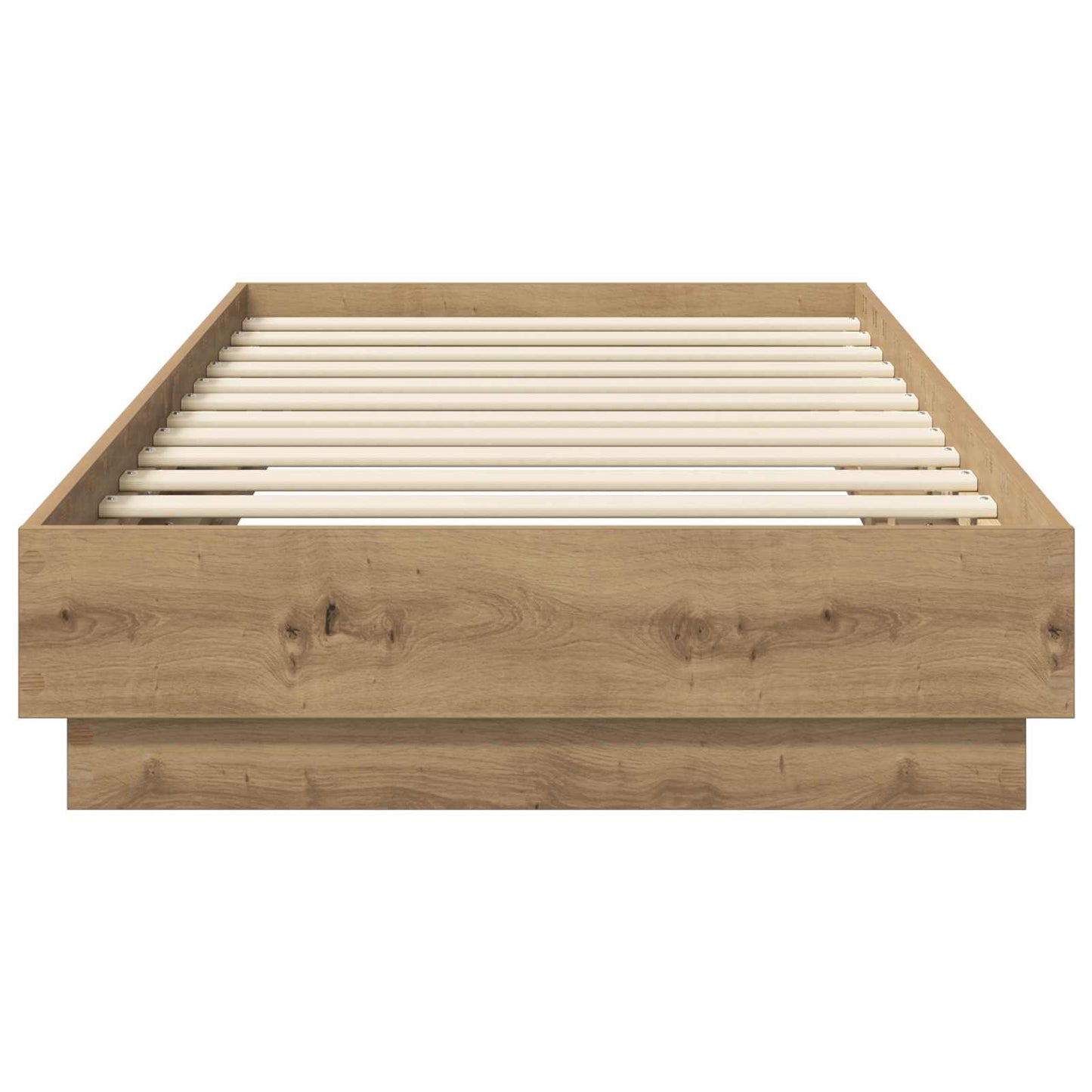Struttura letto a pavimento Rovere Artigianale 80 x 200 cm | homemem39