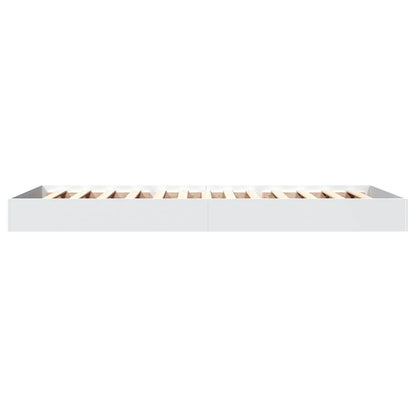 Struttura letto a pavimento Bianco 80 x 200 cm | homemem39
