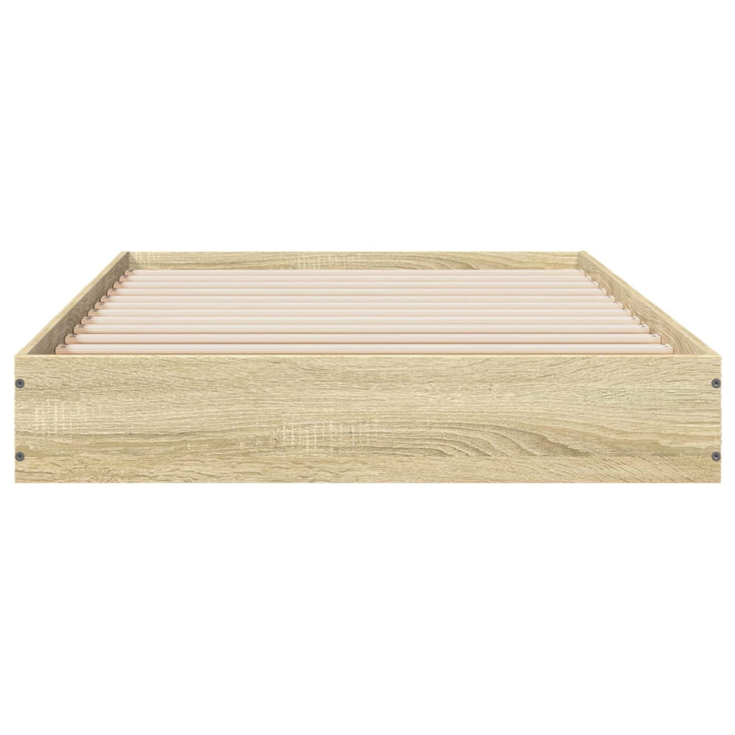 Struttura letto a pavimento Rovere Sonoma 80 x 200 cm | homemem39