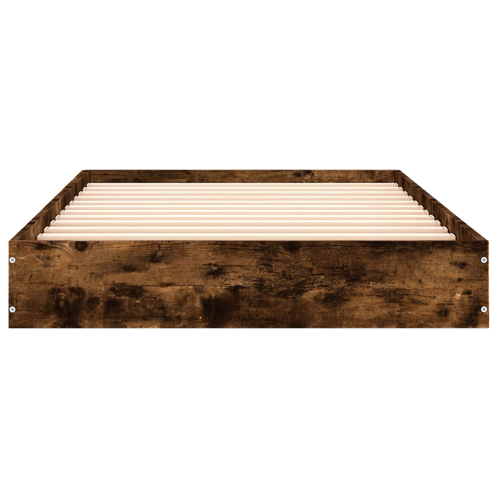 Struttura letto a pavimento Rovere Fumo 80 x 200 cm | homemem39
