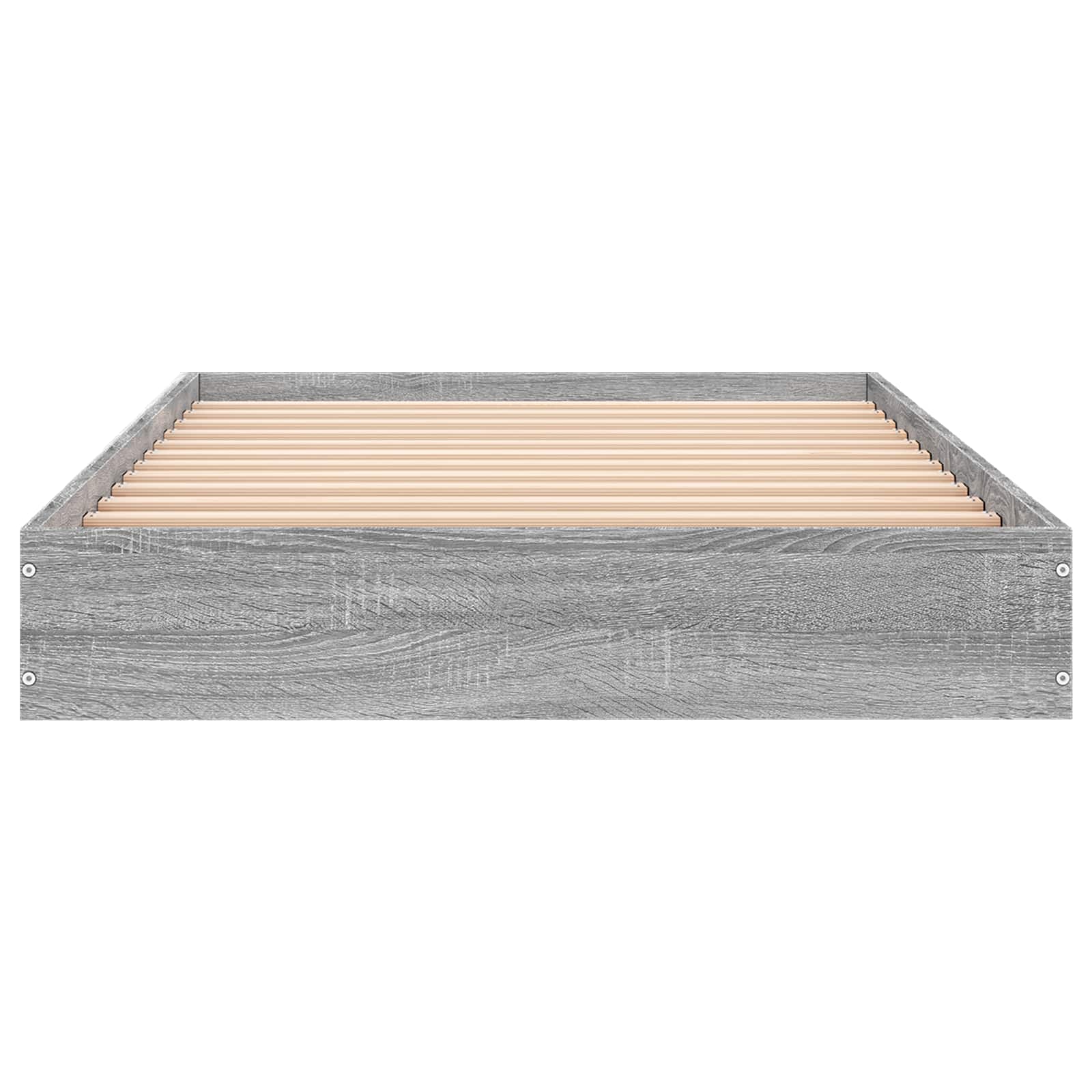 Struttura letto a pavimento Sonoma grigio 80 x 200 cm | homemem39