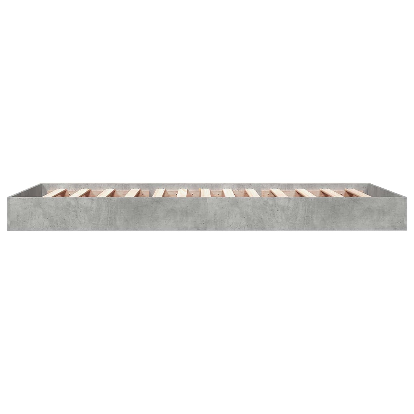 Struttura letto a pavimento Grigio Cemento 80 x 200 cm | homemem39