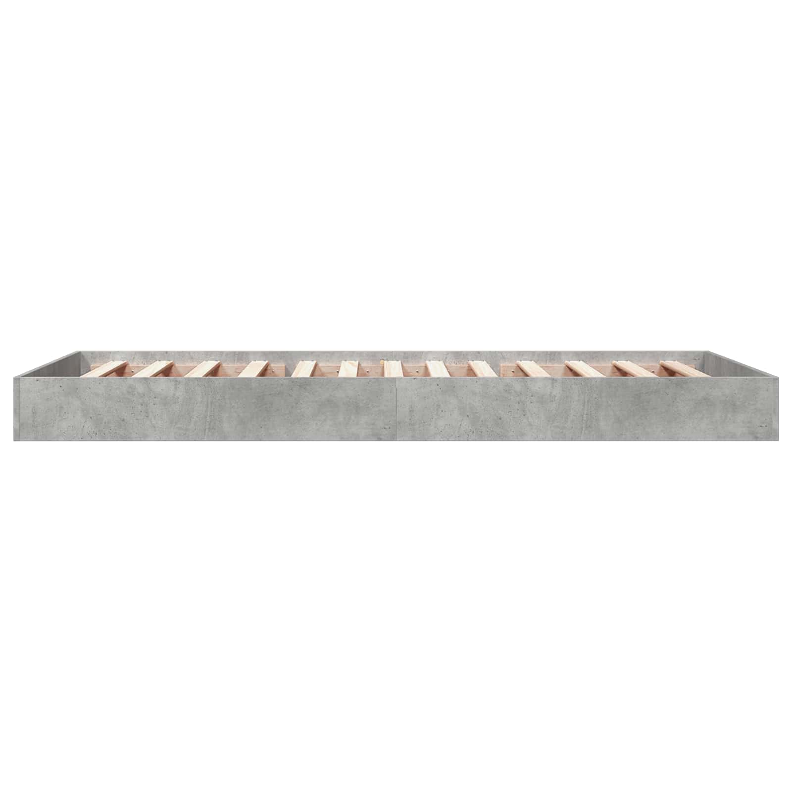 Struttura letto a pavimento Grigio Cemento 80 x 200 cm | homemem39
