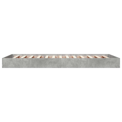 Struttura letto a pavimento Grigio Cemento 80 x 200 cm | homemem39