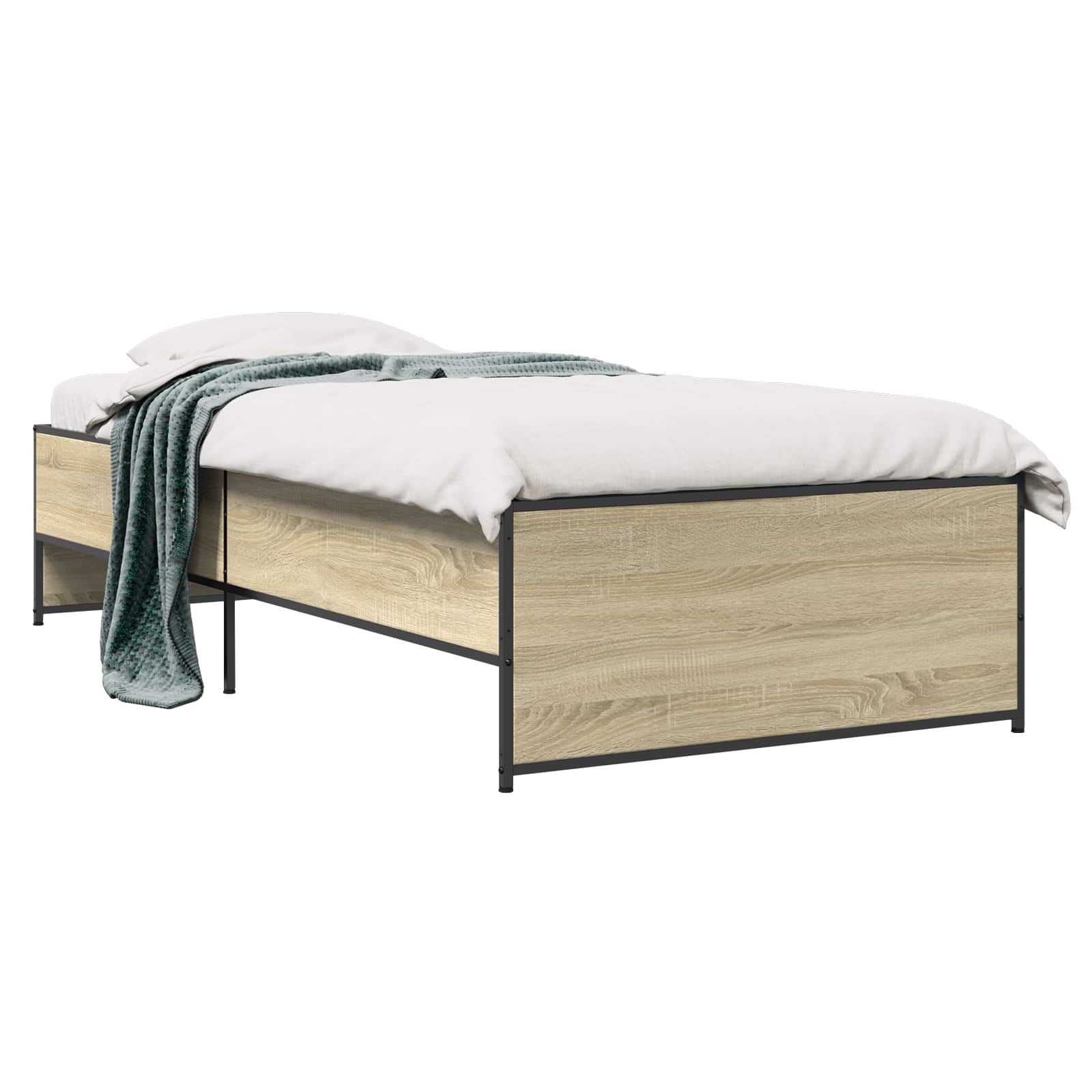 Struttura del letto Rovere Sonoma 80 x 200 cm | homemem39