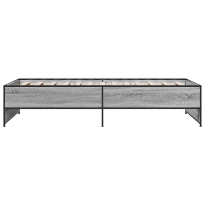 Struttura del letto Sonoma grigio 80 x 200 cm | homemem39