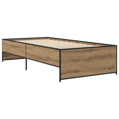 Struttura del letto Rovere Artigianale 80 x 200 cm | homemem39