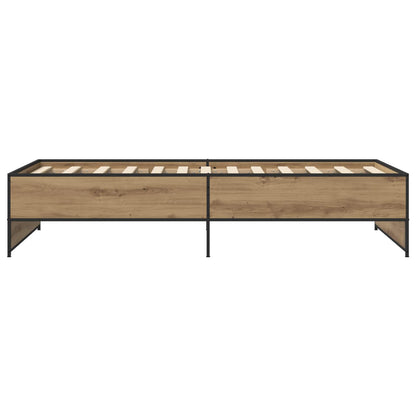 Struttura del letto Rovere Artigianale 80 x 200 cm | homemem39
