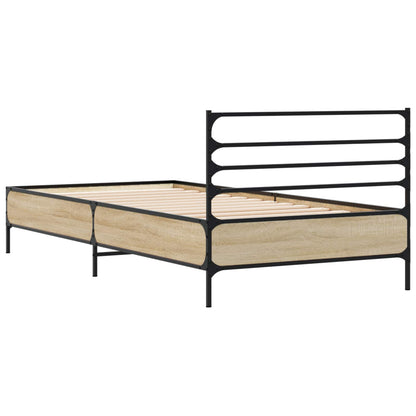Struttura del letto Rovere Sonoma 80 x 200 cm | homemem39
