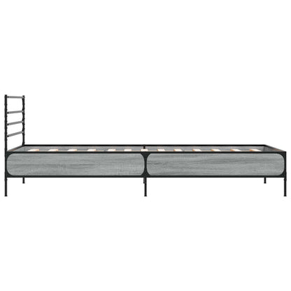 Struttura del letto Sonoma grigio 80 x 200 cm | homemem39