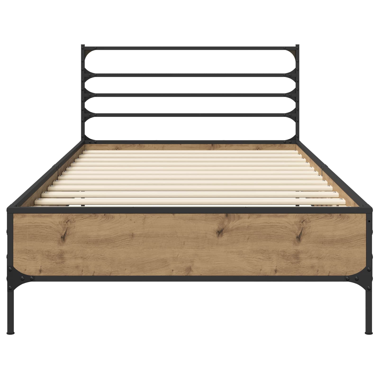 Struttura del letto Rovere Artigianale 80 x 200 cm | homemem39