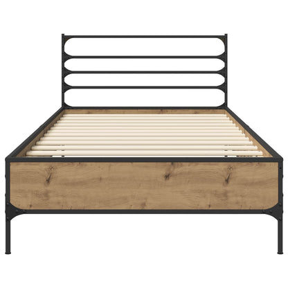 Struttura del letto Rovere Artigianale 80 x 200 cm | homemem39